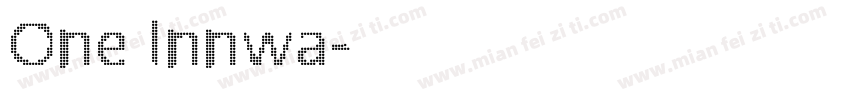 One Innwa字体转换